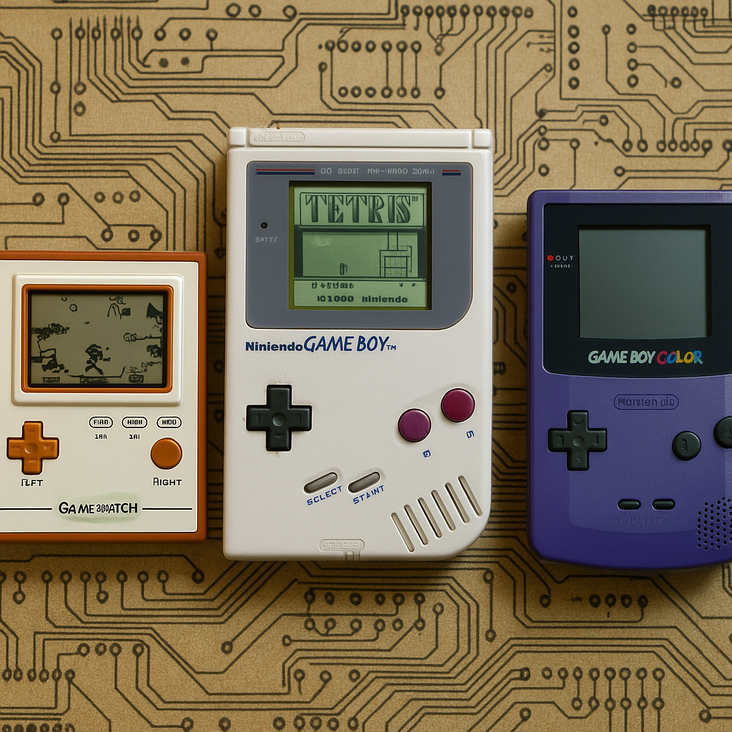Technical evolution of Nintendo portable consoles designed by Gunpei Yokoi